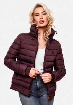 Marikoo Winterjassen Winterjas Poison Dames Bordeaux -kledingwinkel ad501b7b6f69743de6f148b4943fbfbb