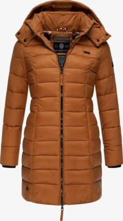 Marikoo Korte Mantels Wintermantel Abendsternchen Dames Lichtbruin