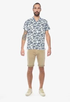 LE TEMPS DES CERISES Shorts Regular Broek BODO Heren Bruin -kledingwinkel b24d8f24b695b06350890de089359333