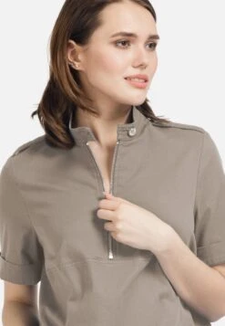 HELMIDGE Midi Jurken Jurk Dames Beige -kledingwinkel b41394727813713564f3d42344948f2e