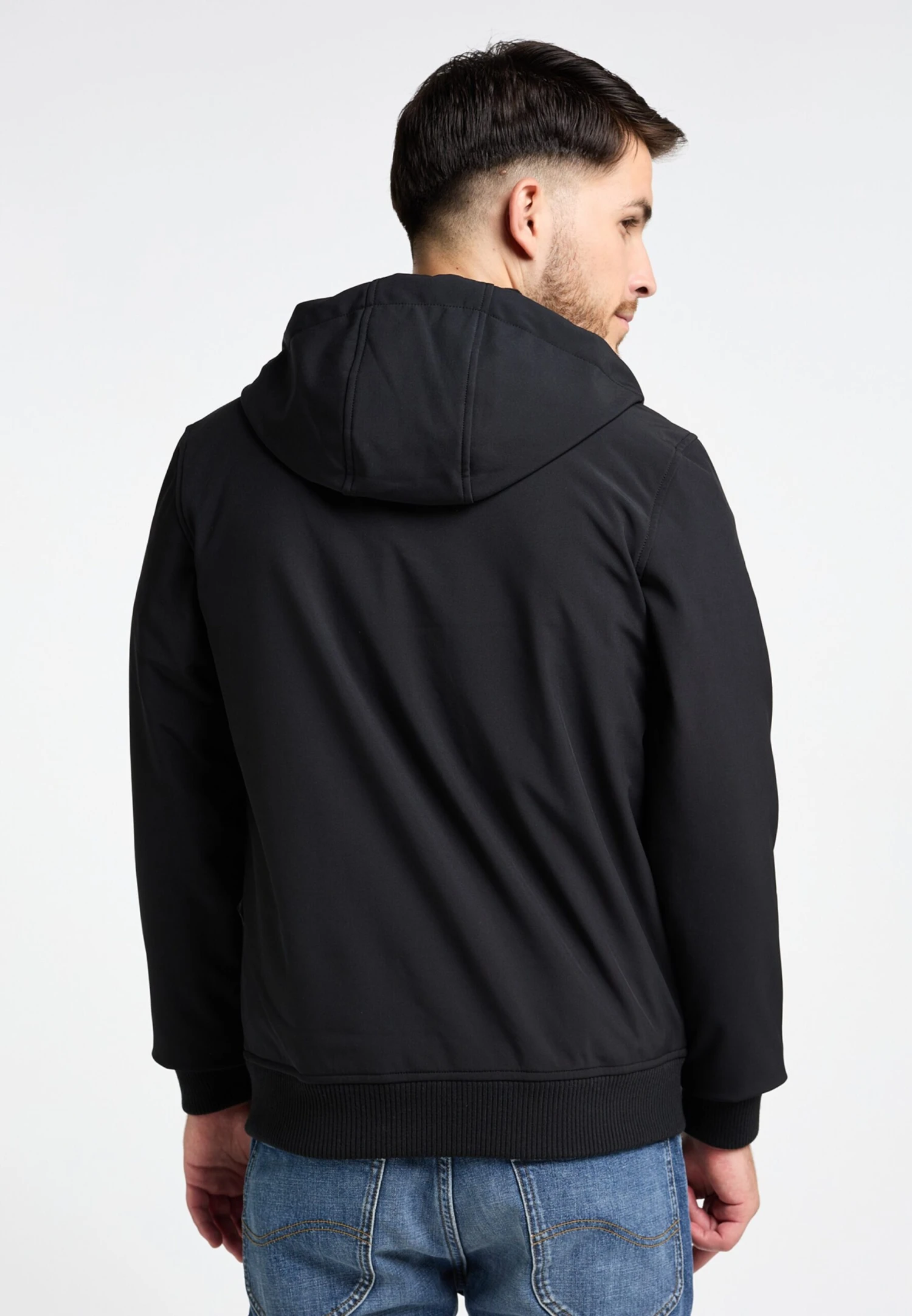 ICEBOUND Softshell Jassen Functionele Jas Heren Zwart 3 ICEBOUND Softshell Jassen Functionele Jas Heren Zwart - Afbeelding 3