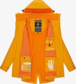 Marikoo Outdoor Jassen Functionele Jas Soulinaa Dames Safraan -kledingwinkel b5656234590c80e21875a60870a52a16