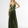 Marie Lund Avondjurken Avondjurk Dames Donkergroen