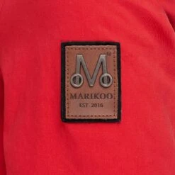 Marikoo Winterjassen Winterjas Bikoo Dames Rood -kledingwinkel b931de13ba86a7854423a9420a540c98