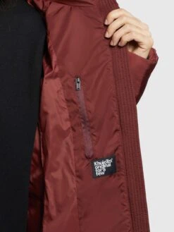 Khujo Wintermantels Wintermantel HAZELLE Dames Roestrood -kledingwinkel b9faf7624f25a8febfa313cf2eacedb1