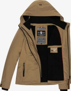 Marikoo Outdoor Jassen Functionele Jas Erdbeere Dames Bruin -kledingwinkel c1c5b1c8c65b0174dd3e391ff1d0c944