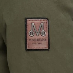 Marikoo Winterjassen Winterjas Bikoo Dames Kaki -kledingwinkel cc9629fe7edefda671844a408b43452c