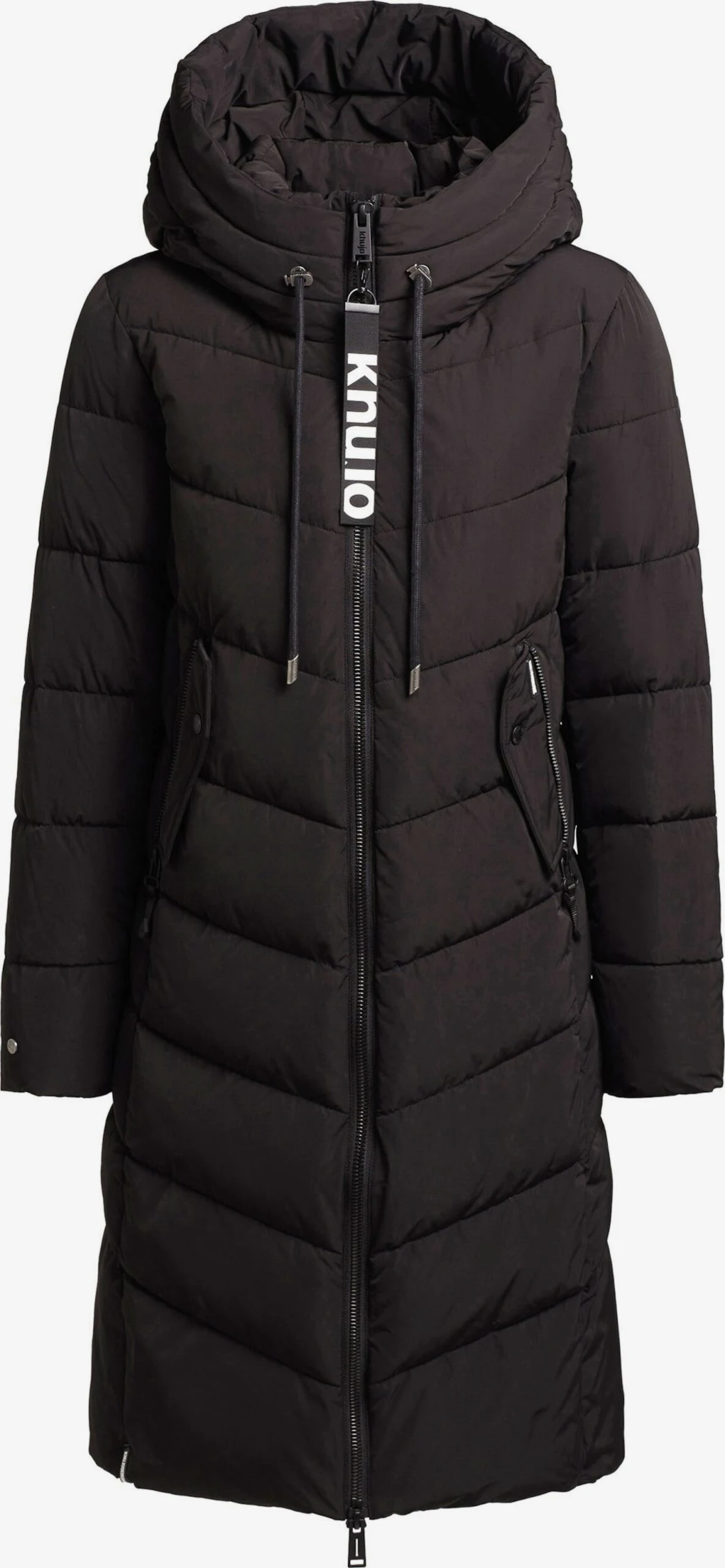 Khujo Wintermantels Wintermantel Ayleena Dames Zwart 1 Khujo Wintermantels Wintermantel Ayleena Dames Zwart