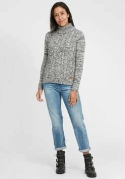 OXMO Coltruien Trui Philipa Dames Grijs / Lichtgrijs / Grijs Gemêleerd 8 OXMO Coltruien Trui Philipa Dames Grijs / Lichtgrijs / Grijs Gemêleerd -kledingwinkel ce57bd7d07a27363cb8a029298306a04