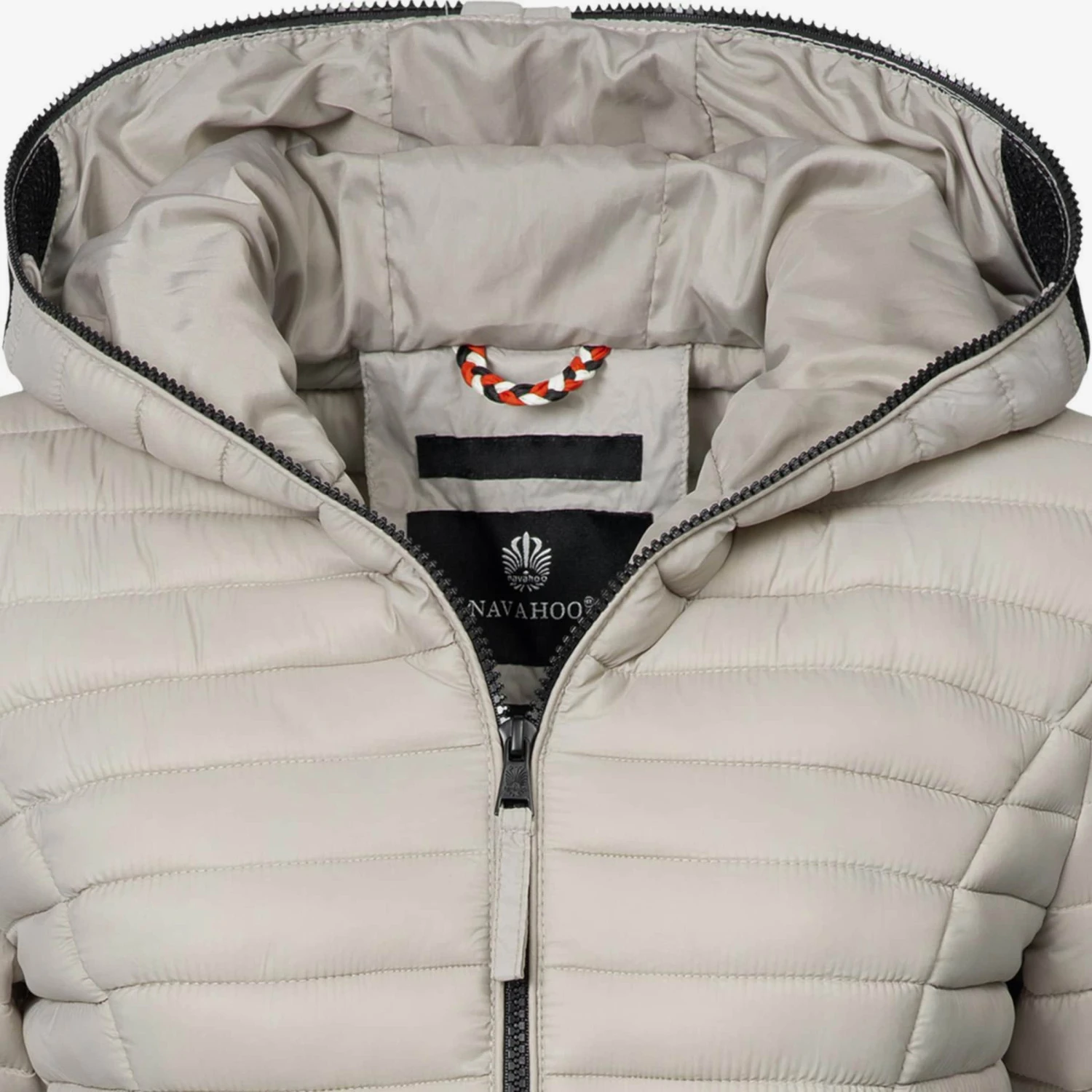 Navahoo Tussenjassen Tussenjas Kimuk Dames Lichtgrijs 5 Navahoo Tussenjassen Tussenjas Kimuk Dames Lichtgrijs - Afbeelding 5