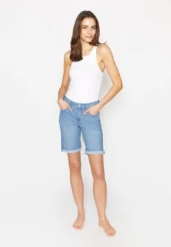Angels Denim Shorts Regular Jeans Dames Lichtblauw 10 Angels Denim Shorts Regular Jeans Dames Lichtblauw -kledingwinkel d08c8ba2facba203a76d2e950e44ebe2