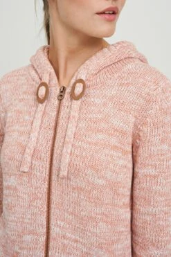 OXMO Vesten Gebreid Vest Philadelphia Dames Rosa 10 OXMO Vesten Gebreid Vest Philadelphia Dames Rosa -kledingwinkel d333adfe6f6a500313b0e4380328e5cd