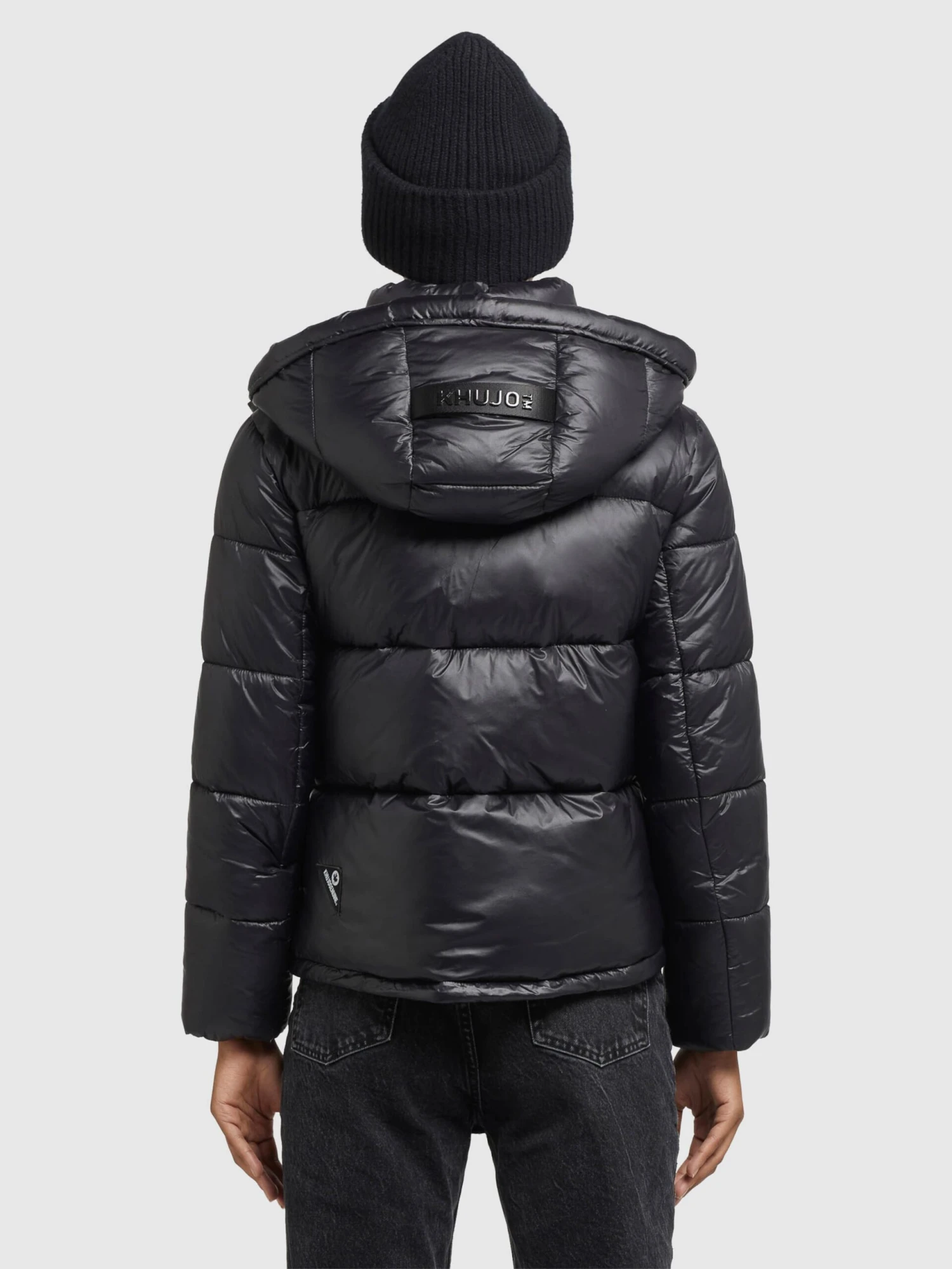 Khujo Winterjassen Winterjas Valona Dames Zwart 4 Khujo Winterjassen Winterjas Valona Dames Zwart - Afbeelding 4