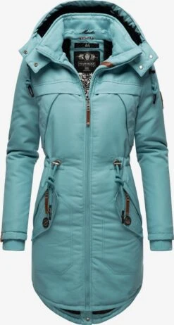Marikoo Parkas Winterparka Kamii Dames Blauw