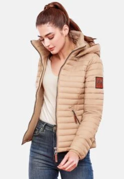 Marikoo Tussenjassen Tussenjas Löwenbaby Dames Lichtbruin -kledingwinkel d92b44456c7e44d66921f2e4352b5fa9