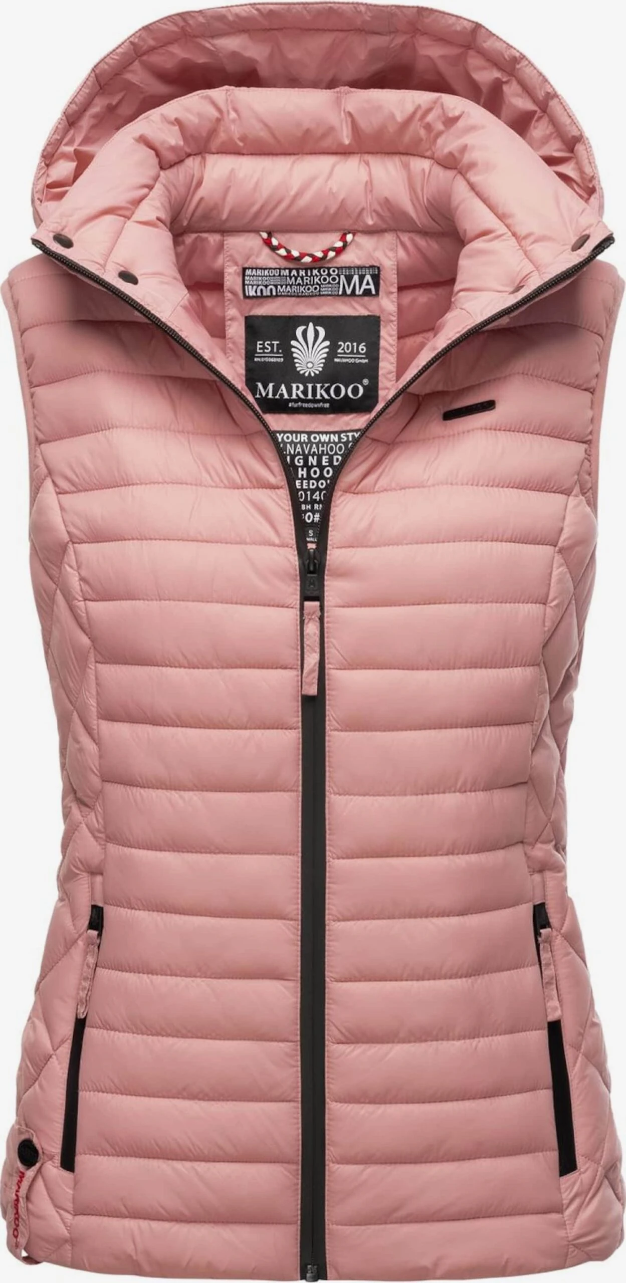 Marikoo Bodywarmers Bodywarmer Hasenpfote Dames Roze 2 Marikoo Bodywarmers Bodywarmer Hasenpfote Dames Roze - Afbeelding 2