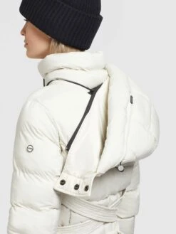 Khujo Wintermantels Wintermantel OLALLA MATT Dames Wolwit -kledingwinkel dc99dca23e4e9b35bfdde8c93f5db436