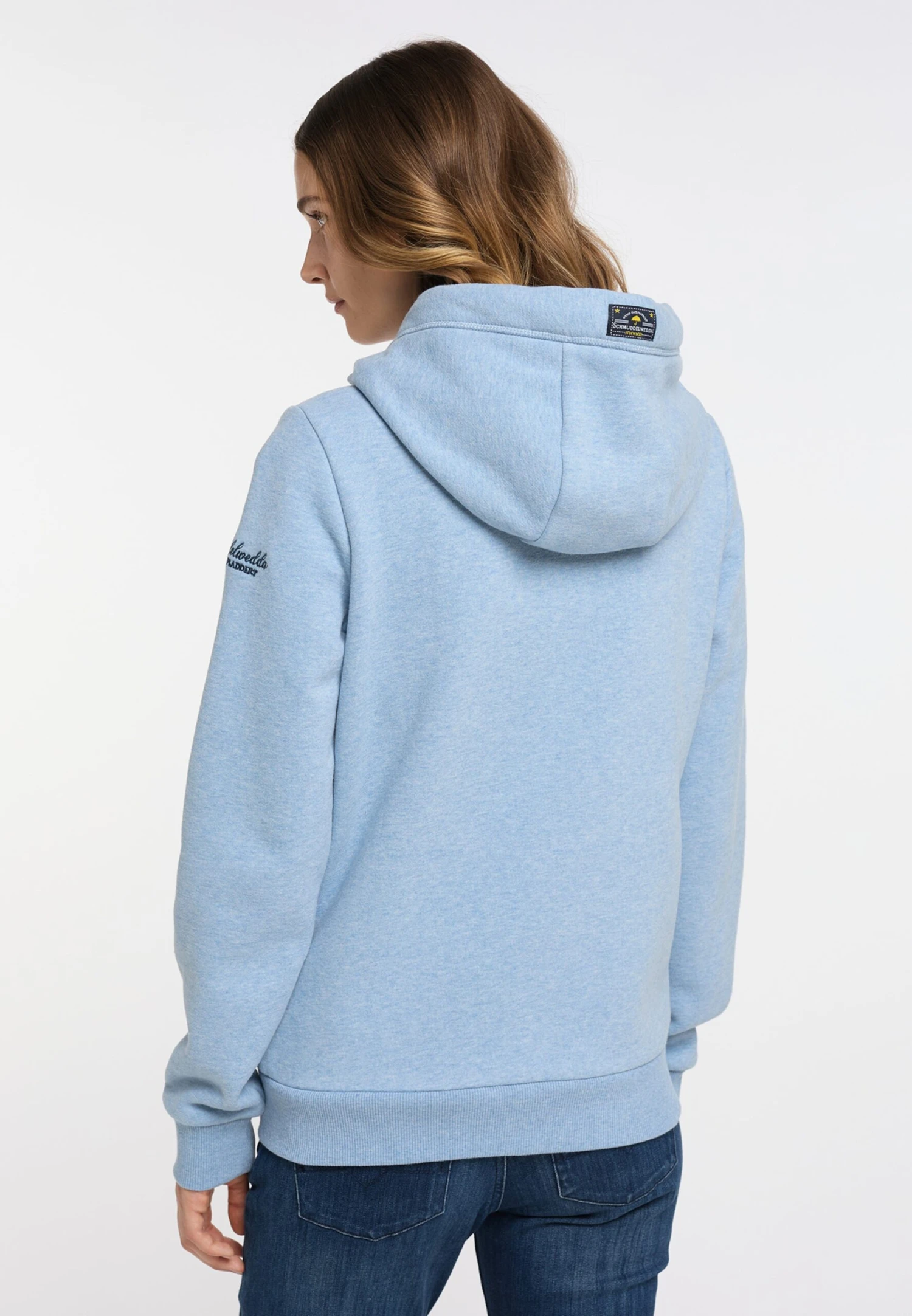 Schmuddelwedda Sweatvesten Sweatvest Dames Navy / Blauw Gemêleerd 3 Schmuddelwedda Sweatvesten Sweatvest Dames Navy / Blauw Gemêleerd - Afbeelding 3