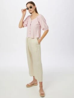 Vero Moda Blouses Met Korte Mouw Blouse VMASTIMILO Dames Rosa -kledingwinkel df52f2aa55f1323b54e34b44a3f00c10