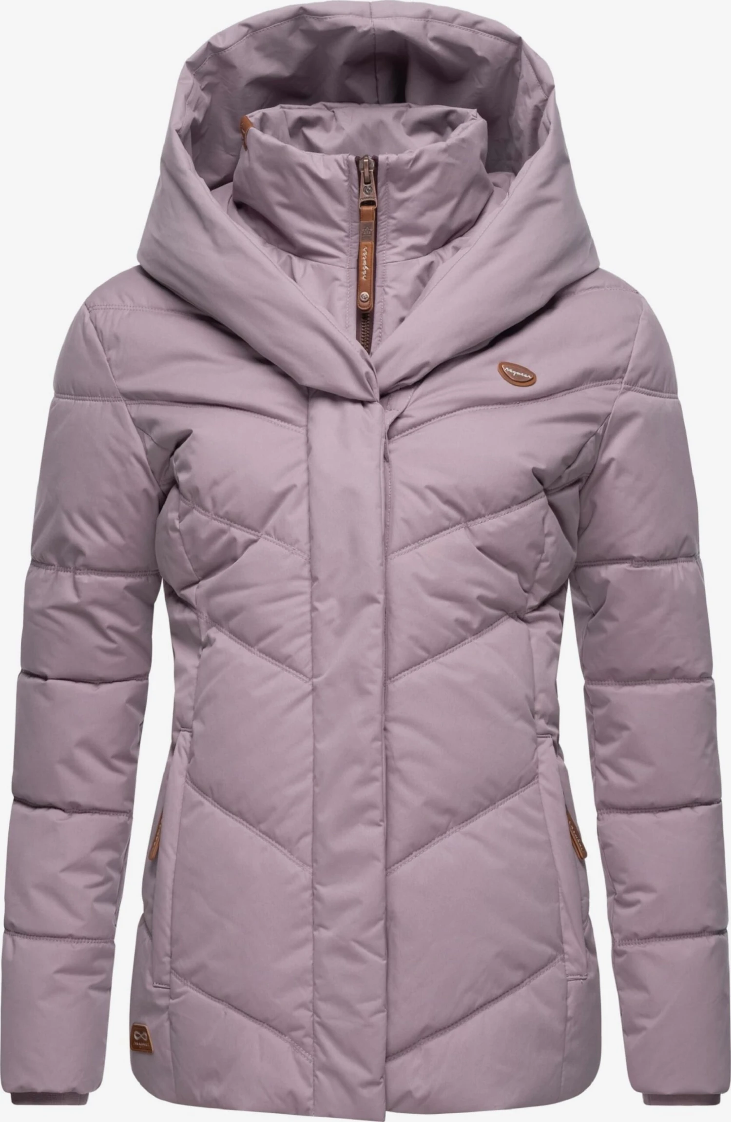 Ragwear Winterjassen Winterjas Natesa Dames Lavendel 1 Ragwear Winterjassen Winterjas Natesa Dames Lavendel