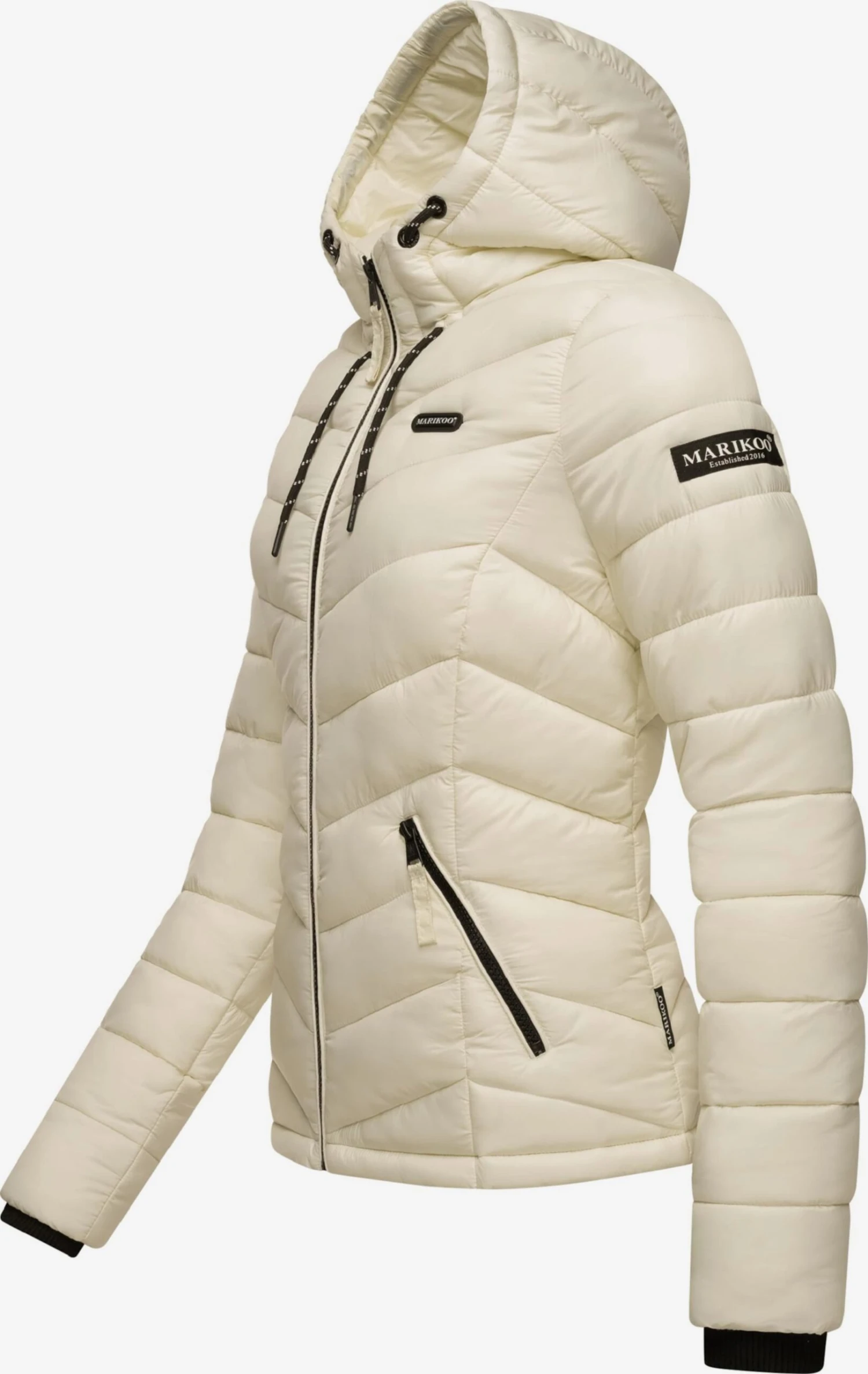 Marikoo Tussenjassen Tussenjas Kuala Dames Lichtbeige 2 Marikoo Tussenjassen Tussenjas Kuala Dames Lichtbeige - Afbeelding 2