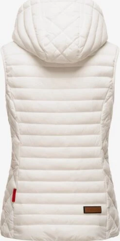 Marikoo Bodywarmers Bodywarmer Hasenpfote Dames Offwhite -kledingwinkel e928aa1a29bc79ccdef730d6244c4a6f