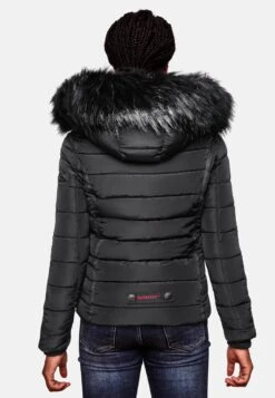 Navahoo Winterjassen Winterjas Miamor Dames Zwart -kledingwinkel e9cb1e8aeaf94d7b215638ce9f1baf63