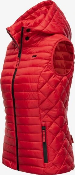 Marikoo Bodywarmers Bodywarmer Hasenpfote Dames Rood -kledingwinkel eb9bf29645dbd4f432879965d91e6670