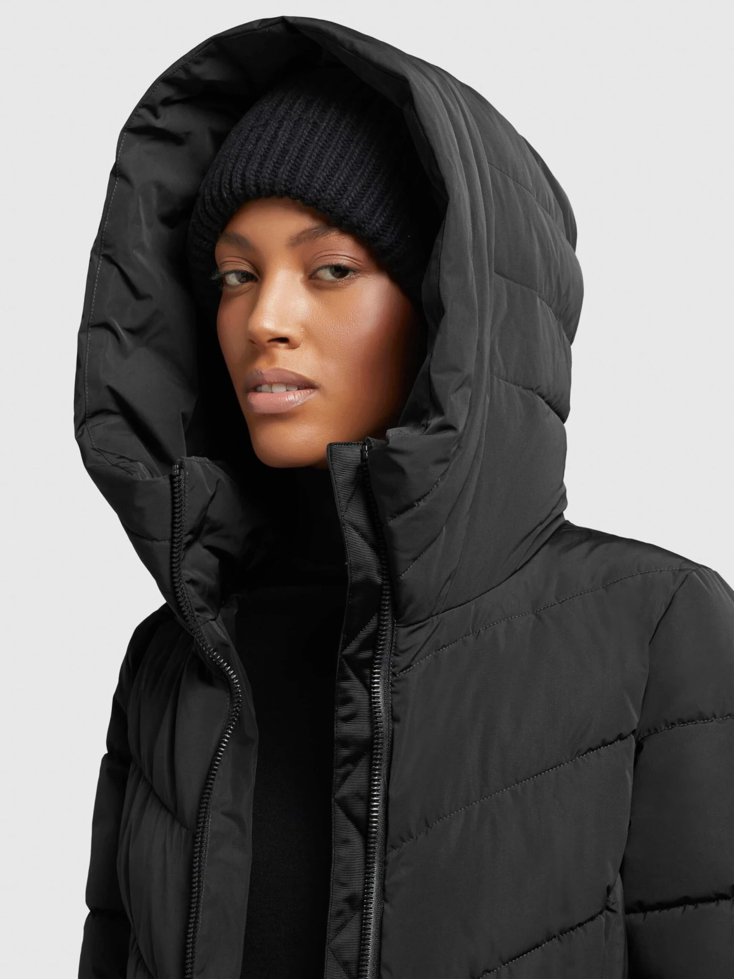 Khujo Wintermantels Wintermantel Formin Dames Zwart 8 Khujo Wintermantels Wintermantel Formin Dames Zwart - Afbeelding 8