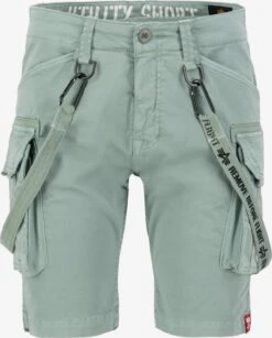 Alpha Industries Cargo Shorts Tapered Cargobroek Heren Groen