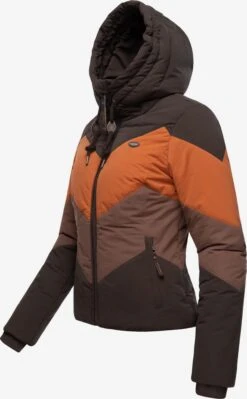 Ragwear Outdoor Jassen Functionele Jas Novva Dames Bruin / Donkerbruin -kledingwinkel f1f4fa0b0d6a4b1388b39ac7833e08a6