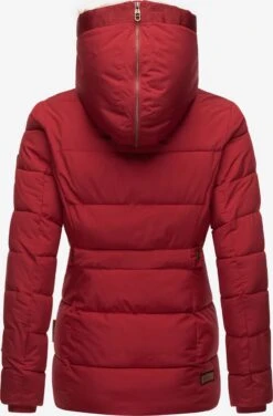 Marikoo Winterjassen Winterjas Nekoo Dames Rood -kledingwinkel f22978266cdefe7bc58c7871604249db