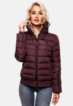 Marikoo Winterjassen Winterjas Poison Dames Bordeaux -kledingwinkel f46b74359aefc6ed67255e09d0d7dfd0