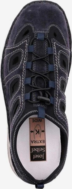Josef Seibel Casual Veterschoenen Veterschoen Heren Donkerblauw -kledingwinkel f5cf0ff1da61911dcfb52679cda9acf3