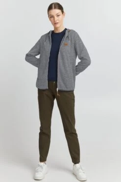 OXMO Outdoor Jassen Fleece Jas Pebbles Dames Grijs 8 OXMO Outdoor Jassen Fleece Jas Pebbles Dames Grijs -kledingwinkel f7fa3b79808c56756c27f3bba4f618e2