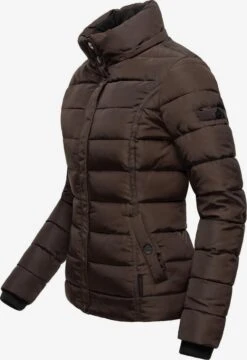 Navahoo Winterjassen Winterjas Miamor Dames Chocoladebruin -kledingwinkel f81881bb4a29cad87a412b65a835e958