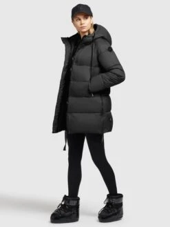 Khujo Winterjassen Winterjas Franee Dames Zwart -kledingwinkel fbc13de651aa7f4a4417d7079849450c
