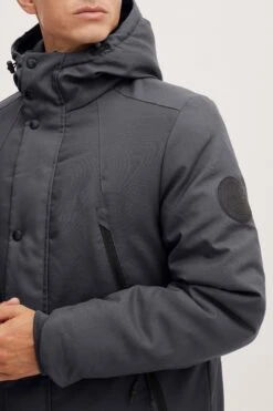 Blend Parkas Winterparka Talan Heren Grijs -kledingwinkel fe6aa0911b35b2009828418130efd1a7