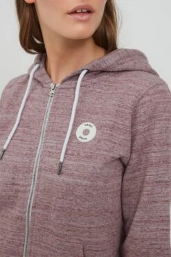 OXMO Sweatvesten Sweatvest HELNA Dames Bruin Gemêleerd -kledingwinkel feea8d5a697b0a852f74d6b1ff0babe4