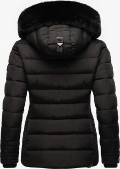 Marikoo Winterjassen Winterjas Qesraa Dames Zwart -kledingwinkel ff2f0128e0c52dfe361d4da6f1762223